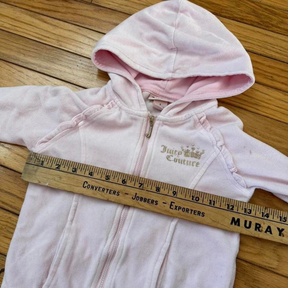Y2K 2000s style Pink Juicy Couture hoodie - Picture 6 of 7